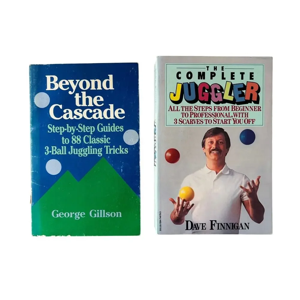 Juggling Instructional Paperback Books Excellent George Gillson Dave Finnigan